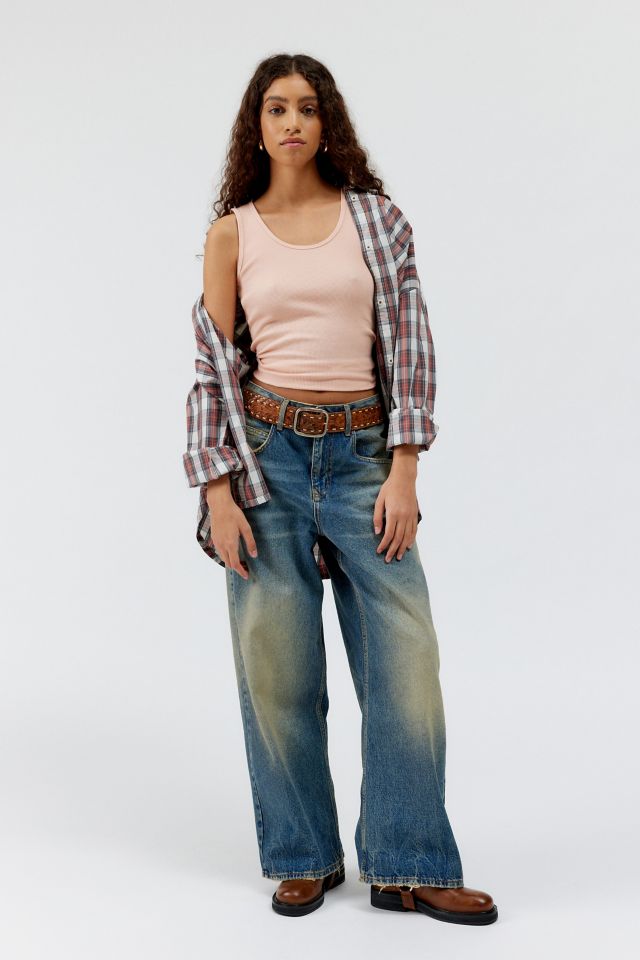 Urban Renewal Remade Overdyed Full-Length Tank Top #1