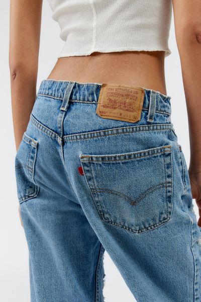 Urban Renewal Remade Destroyed Denim Jean