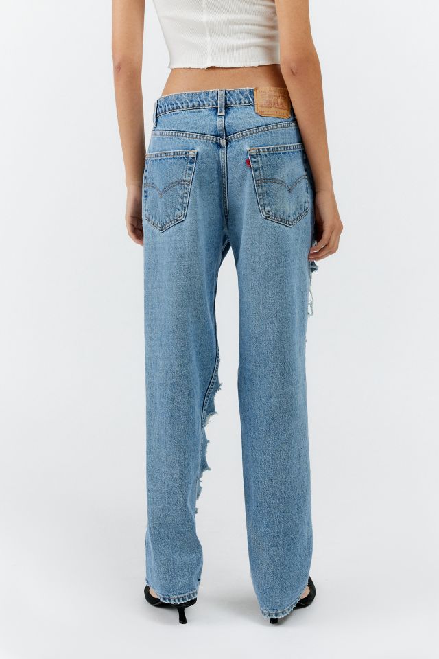 Jean en Denim Détruit Refait Urban Renewal #5