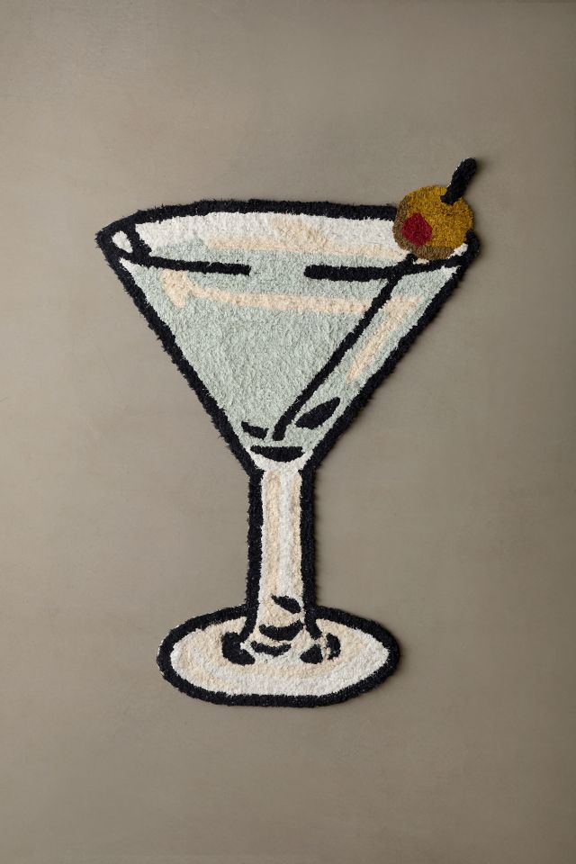 XL Martini Tufted Rug #1