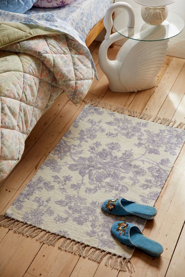 Toile Digital Printed Chenille Rug | Urban Outfitters