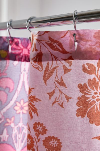 Rosalie Wallpaper Shower Curtain