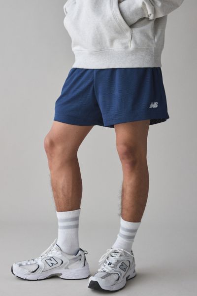 New Balance Men's Sport Essentials Mesh Short 5" In Navy
