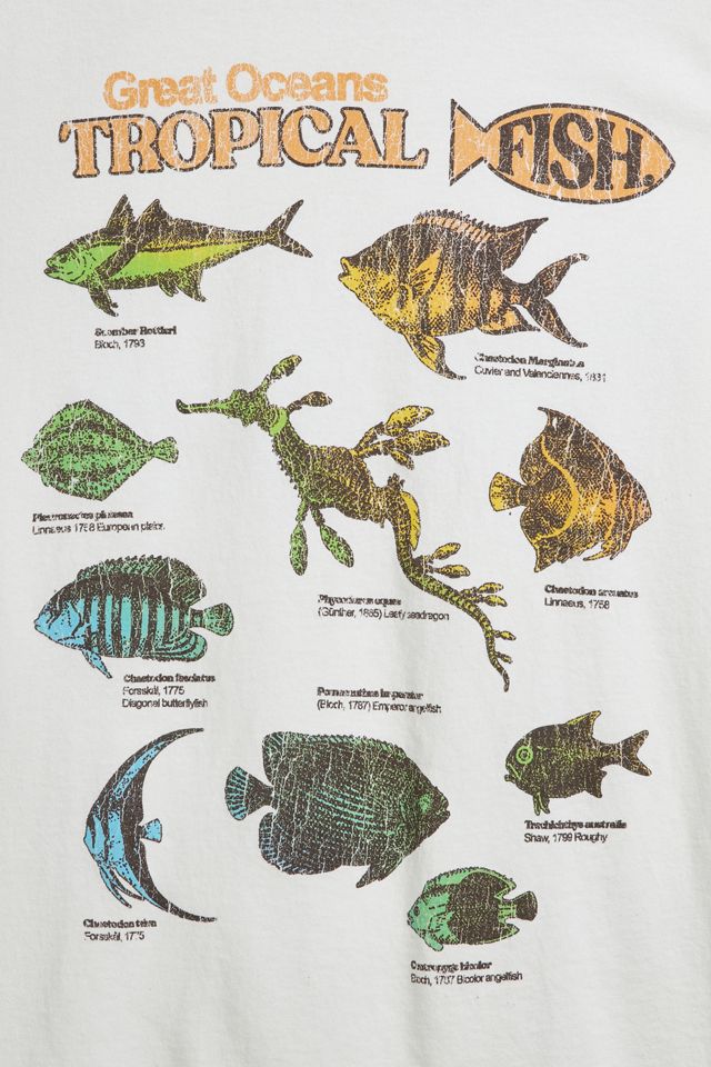 Great Oceans Fish Graphic Tee #1