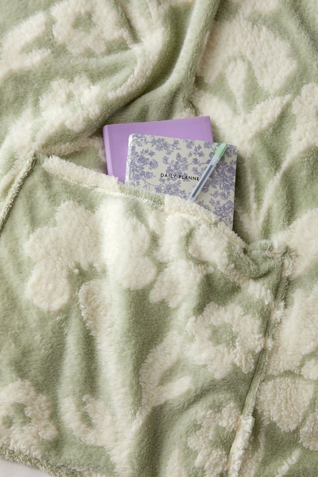 Jacquard Fleece Throw Blanket #3