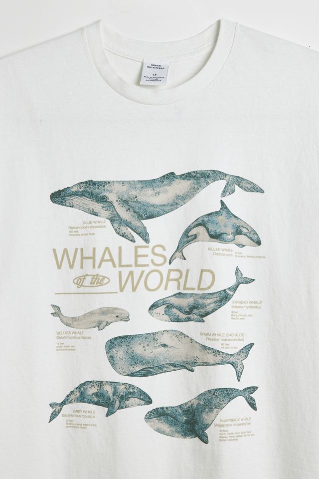 Whales World Tee Urban Outfitters