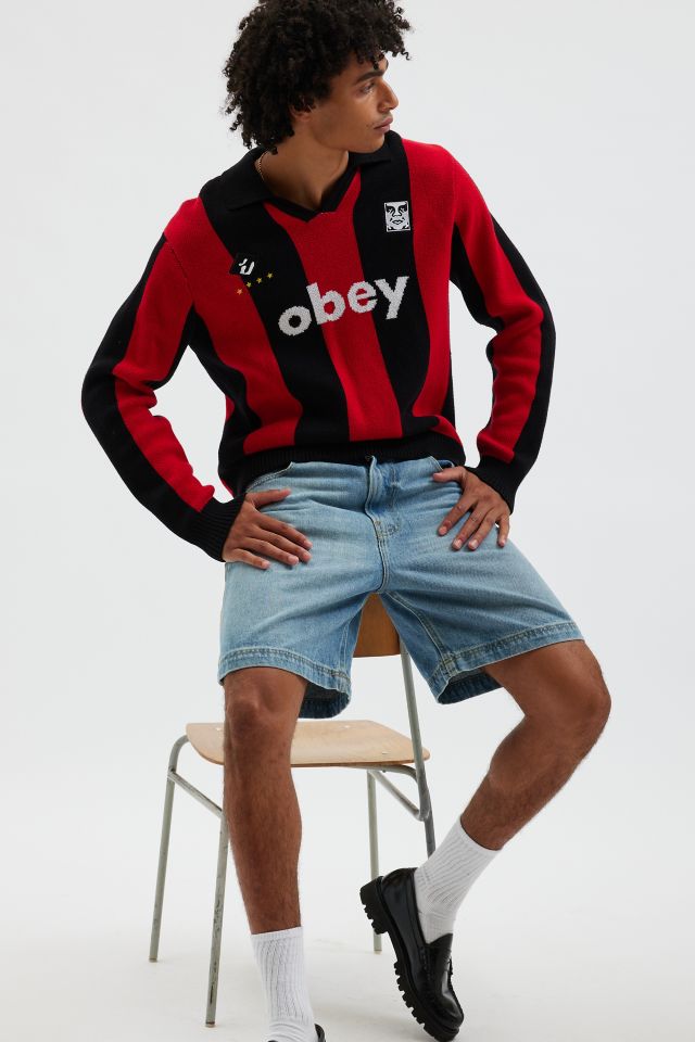 OBEY Soccer Jersey Sweater