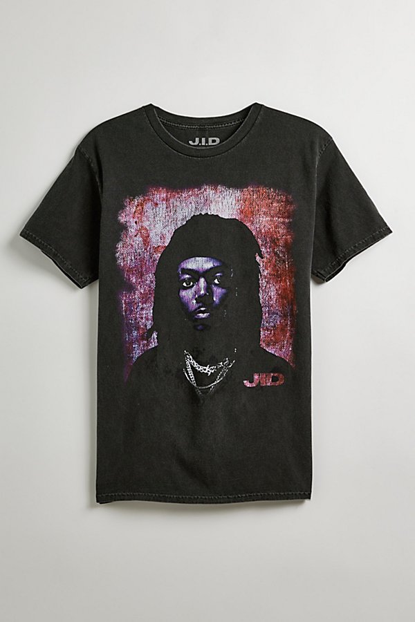 Urban Outfitters Jid Portrait Tee In Black, Men's At
