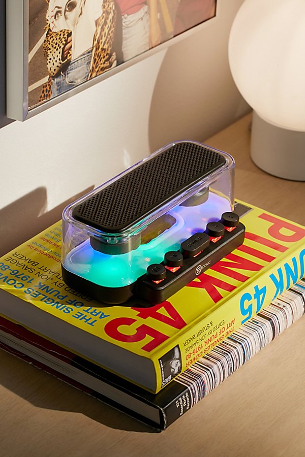 Urban Outfitters Color-changing Wireless Speaker In Black At