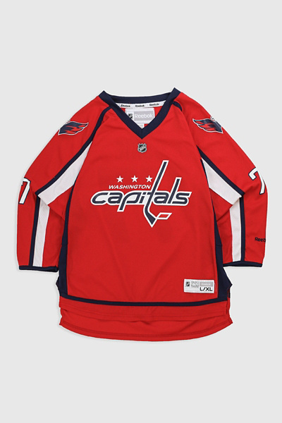 2 Toppe In Ferro Stile Vintage &ndash; Washington Capitals NHL &ndash; Hockey Su Ghiaccio &ndash; 3x3 Pollici