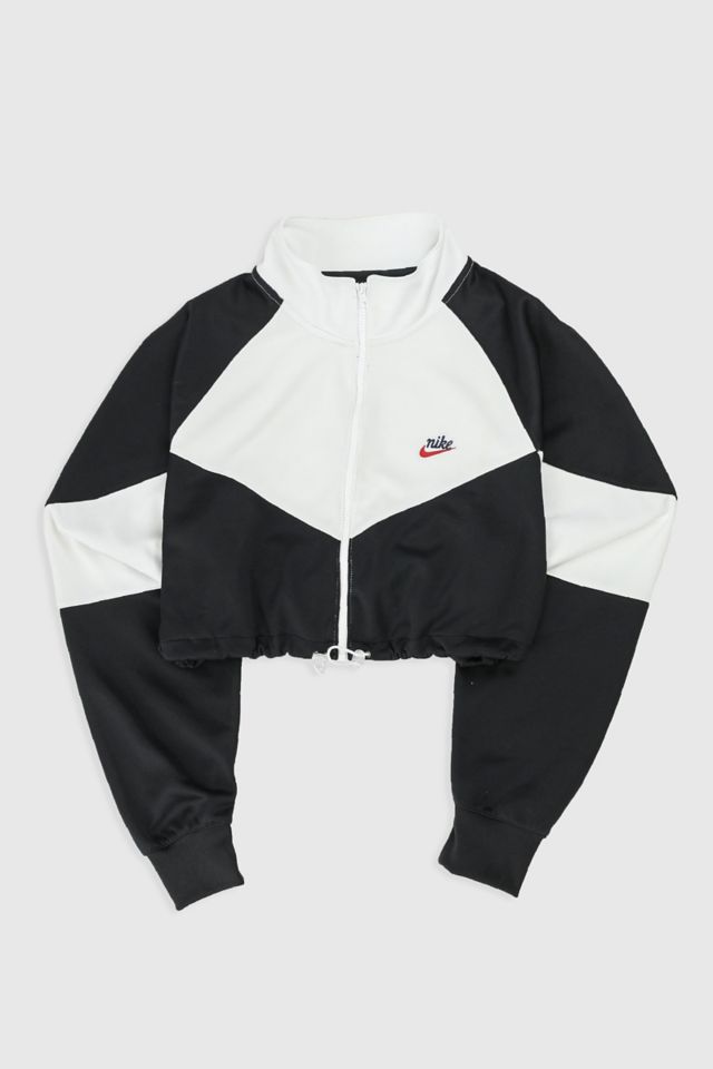 Nike cropped track sales jacket