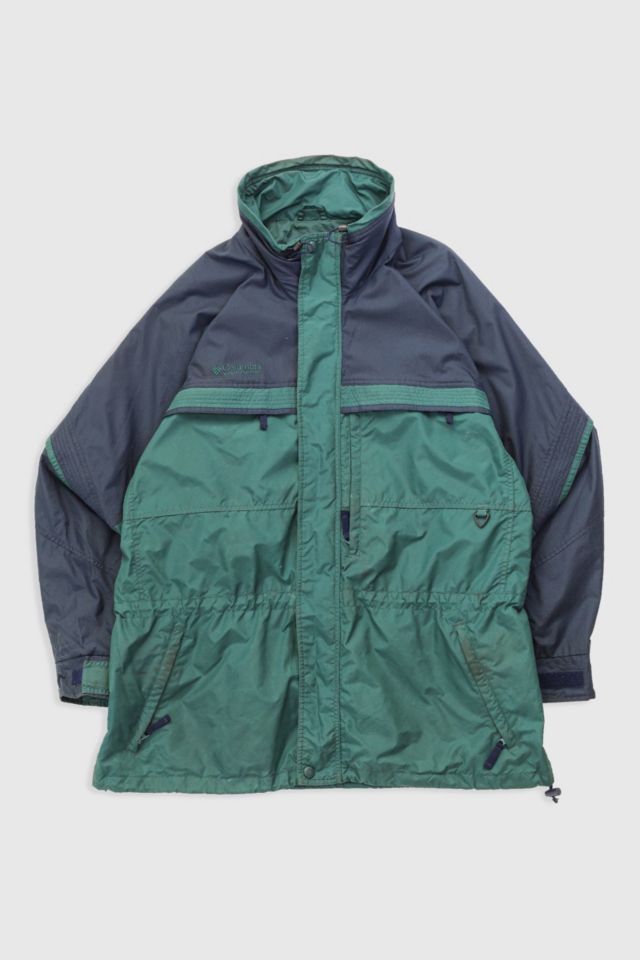 Vintage COLUMBIA Platinum Omni-tech Windbreaker Sweater Jacket Medium /  Outdoor Hiking Fishing Sport Sweater / Waterproof Windbreaker -  Sweden