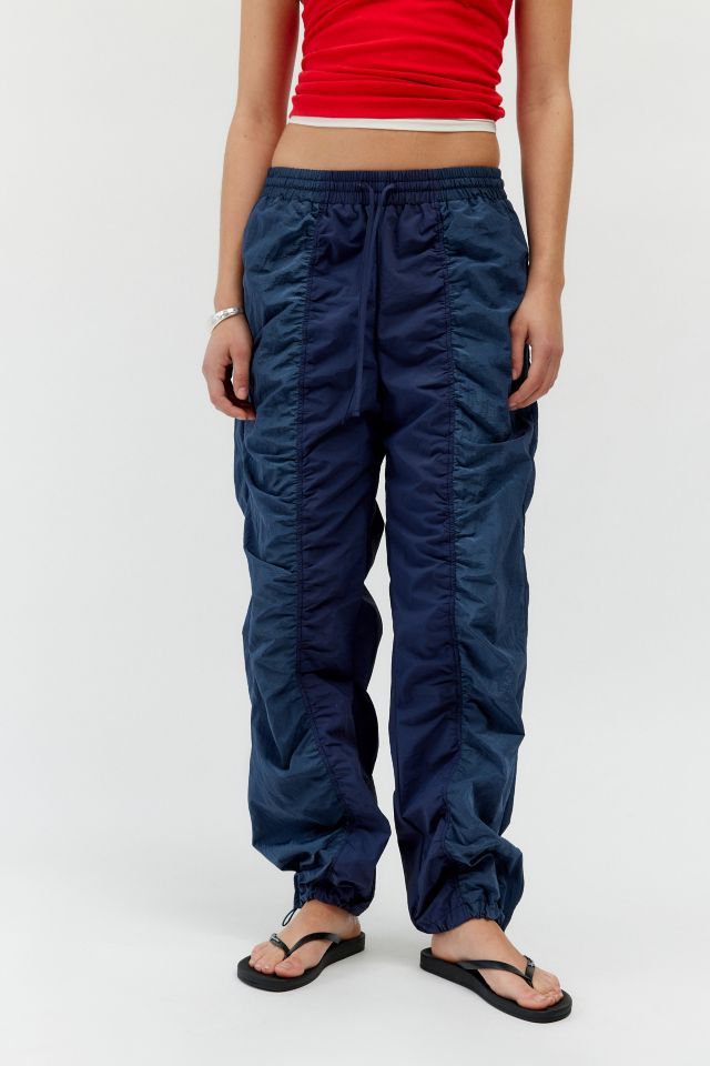 BDG Two-Tone Ruched Track Pant #1