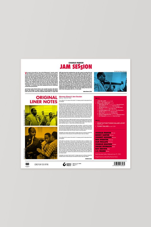 Charlie Parker - Jam Session (180-Gram Blue) LP #1