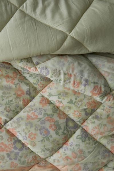 Ingrid Chiffon Floral Quilt