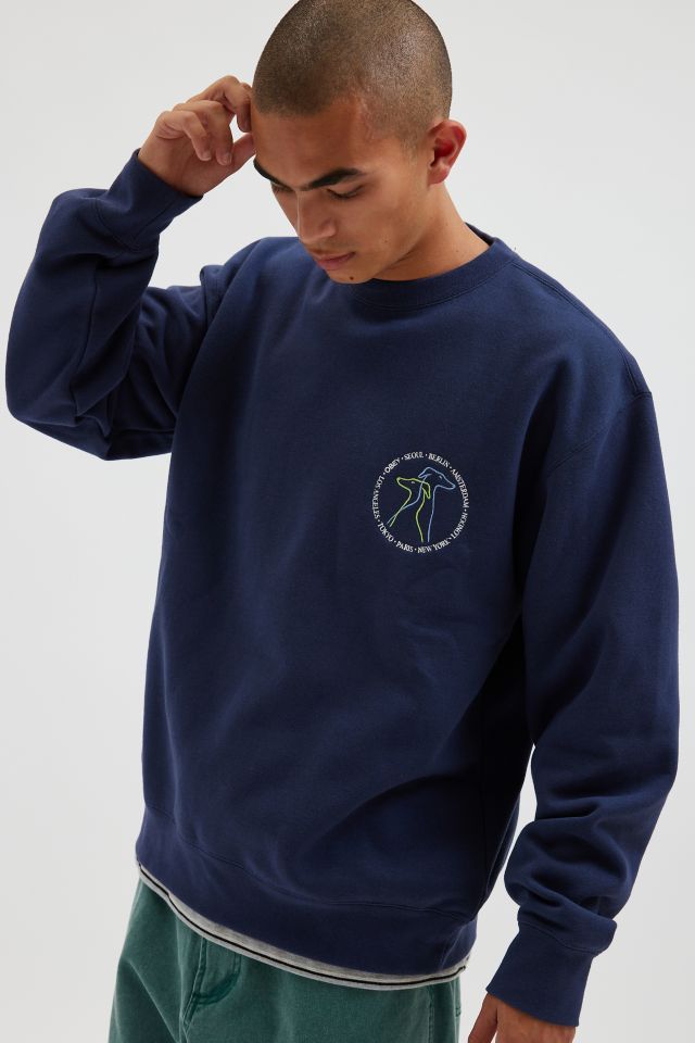 OBEY City Dogs Crew Neck Sweatshirt #1