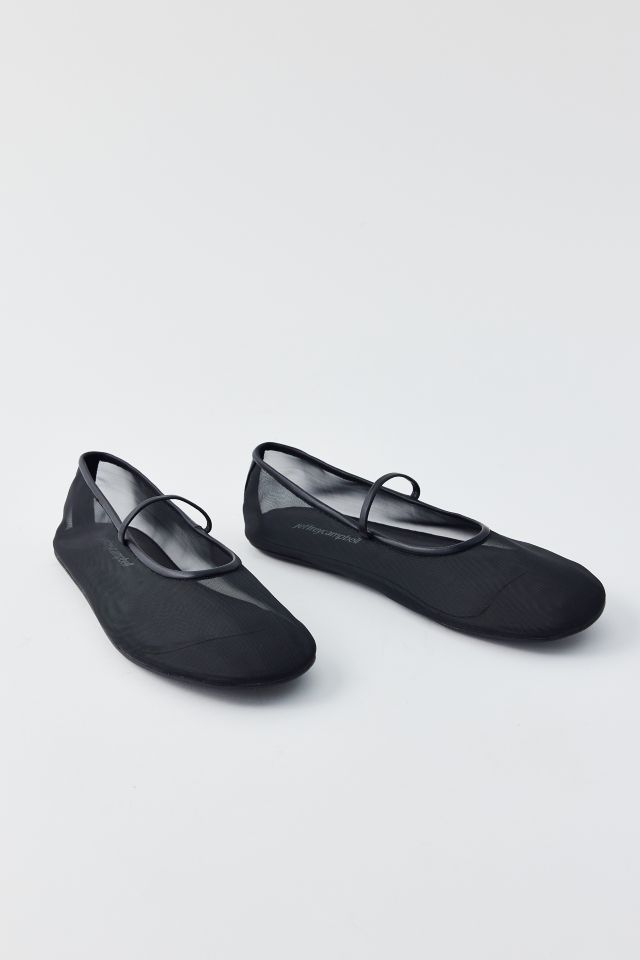 Jeffrey Campbell Swan Lake Mesh Ballet Flat #3