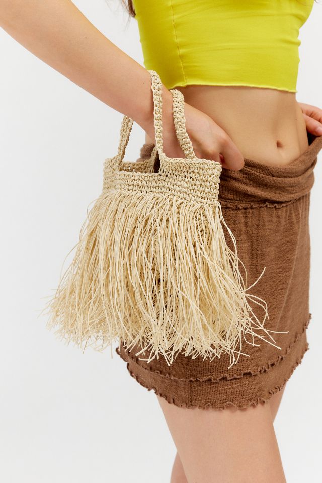 Mini pouch with newest fringe