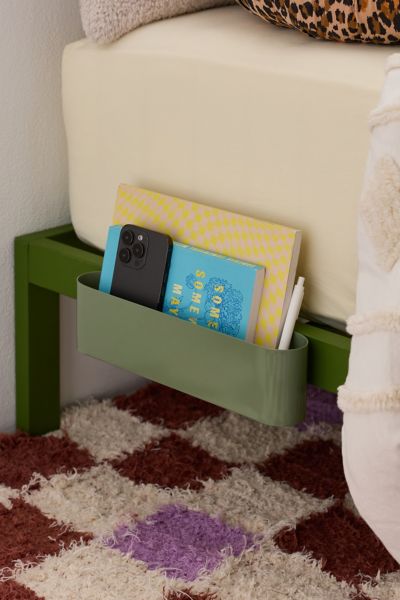 Urban Outfitters Bedside Storage Caddy In Sage Green At  In Green