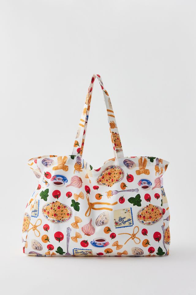 Lisa Says Gah Buon Appetito Large Tote Bag | Urban Outfitters Canada