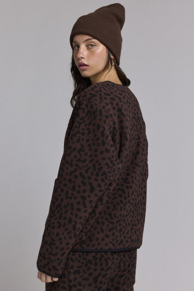 Obey Dottie Animal Print Liner Jacket #4