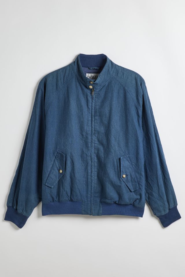 Denim bomber hot sale jacket vintage