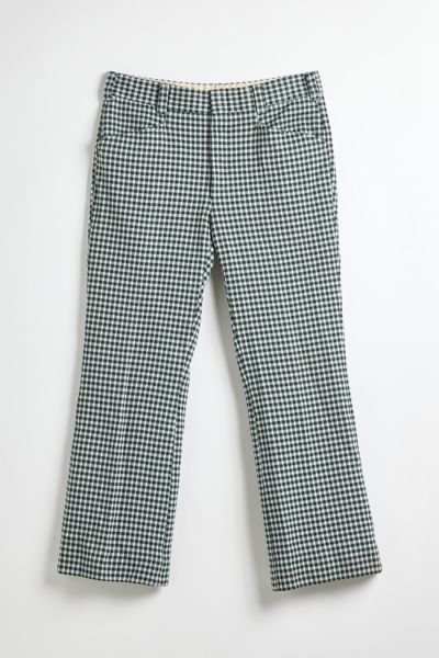 Unique Vintage 1940s Black Gingham Ginger Pants