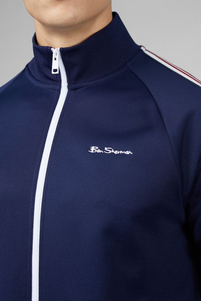 Ben Sherman Taped Tricot Track Jacket | Urban Outfitters