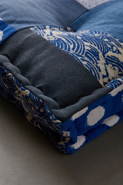 Urban Renewal Remnants One-Of-A-Kind Denim Rohini Daybed Cushion