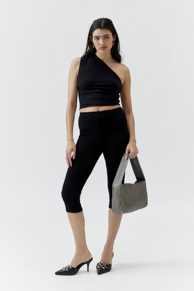 Urban Renewal Remnants Cropped Capri Legging