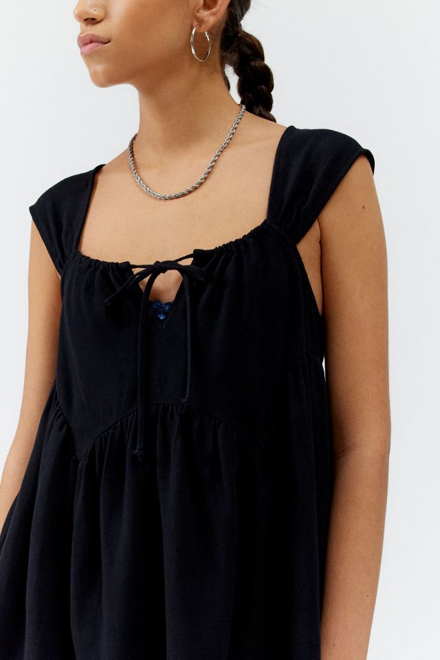 Blouse Urbaine Renouvellement Restes Lin Slub Manches Courtes #1