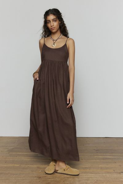 Linen Maxi Dress