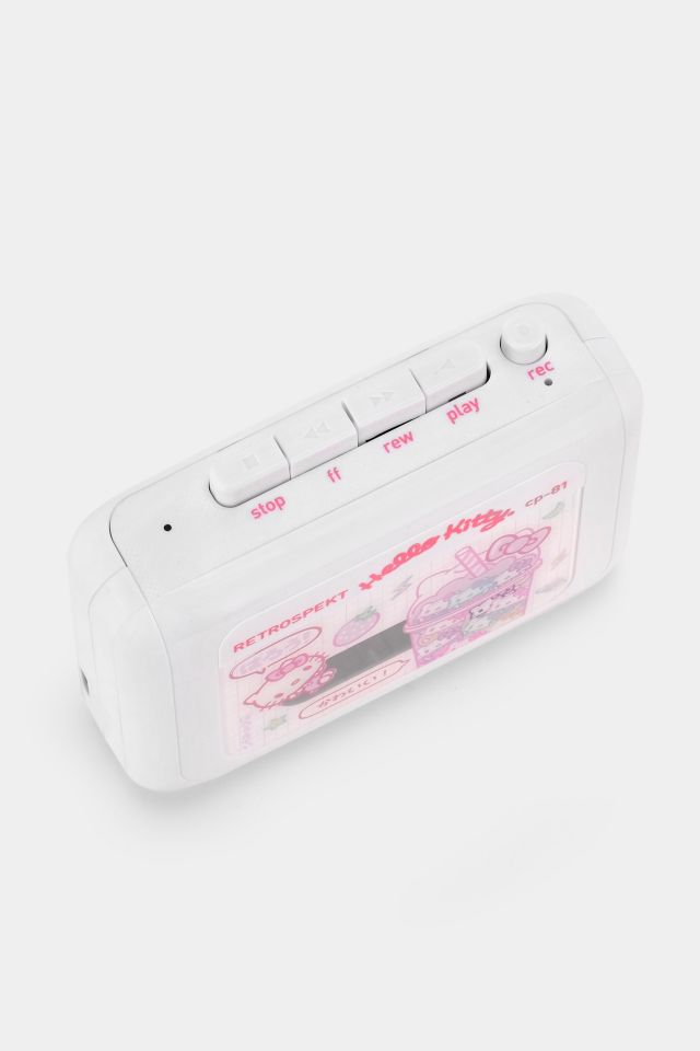 Retrospekt X Hello Kitty Strawberry Kawaii CP-81 Portable Cassette Player #2