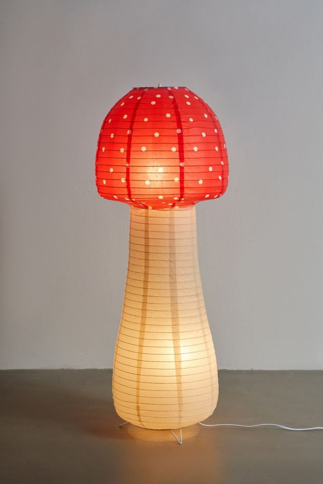 Mushroom Paper Lantern Floor Lamp #3