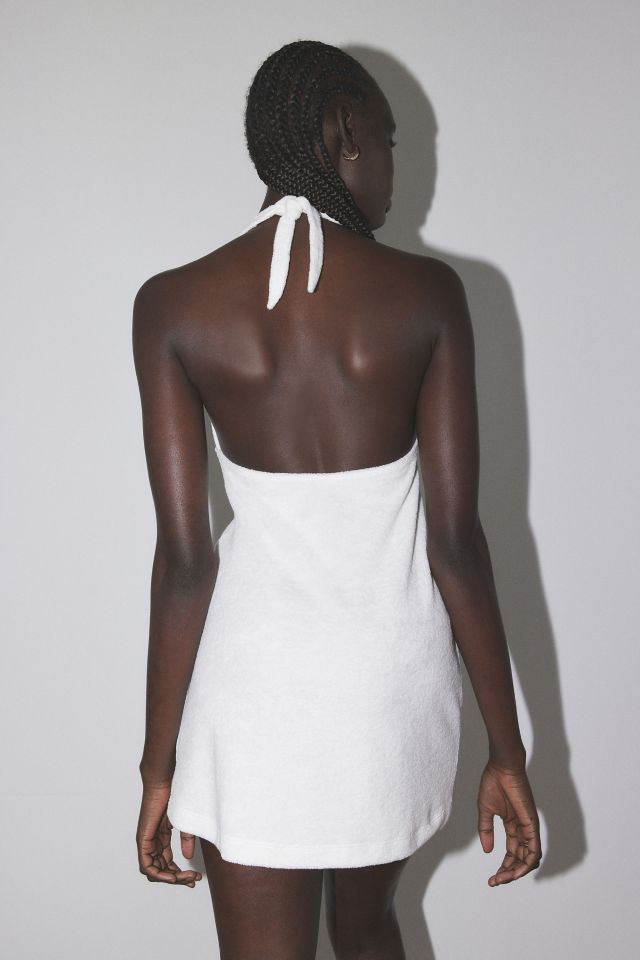 Out From Under Airy Terry Halter Dress #2
