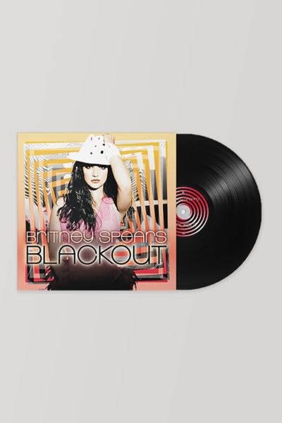 Britney fashion spears blackout vinyl