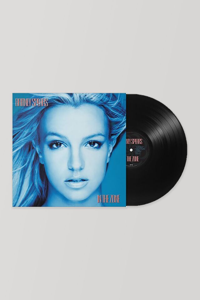 Britney Spears In The Zone selling clear urban outfitters vinyl