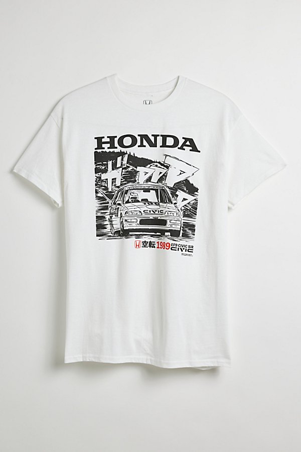 Urban Outfitters Honda Civic Tee In White, Men's At