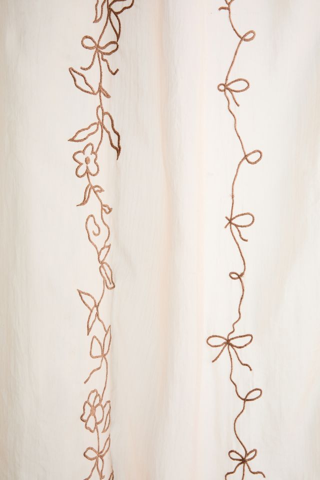 Rory Embroidered Chiffon Window Panel