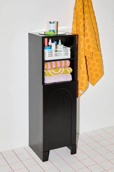 Urban Outfitters Arch Bathroom Storage Cabinet In Black At