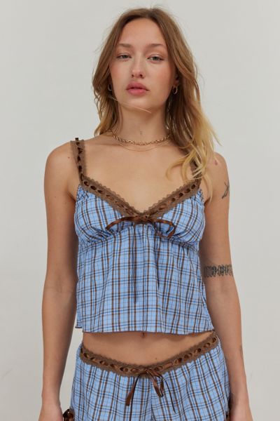 Out From Under Cher Plaid Cami
