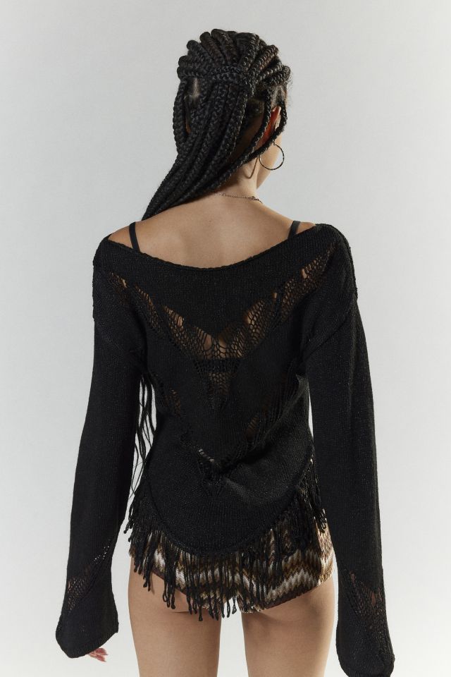 Chandail Tunique Taylor Fringe Silence + Noise #3