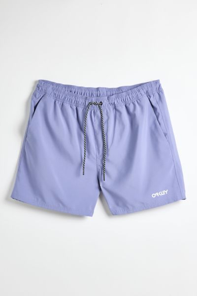 Oakley Beach Volley 16" Swim Short In Lilac, Men's At Urban Outfitters In Purple