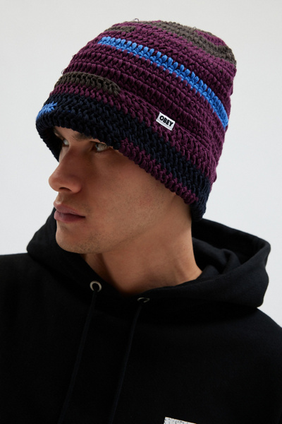 OBEY Fairmount Crochet Beanie | Urban Outfitters display picture 3