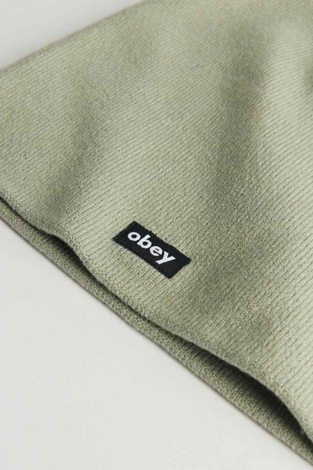 OBEY Label Skull Cap Beanie #1