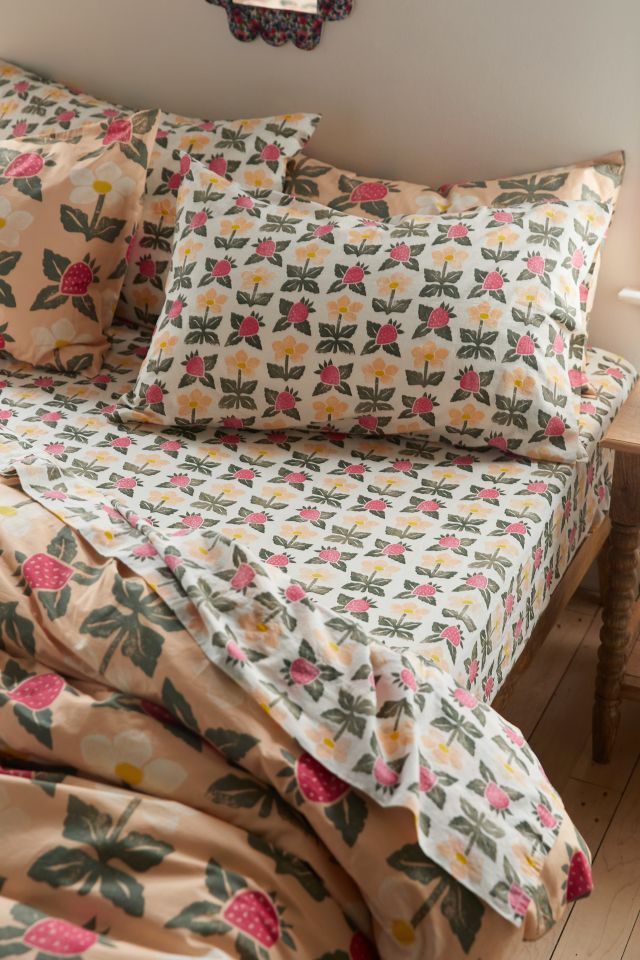Ensemble de Draps Core Fraise Estampée #3