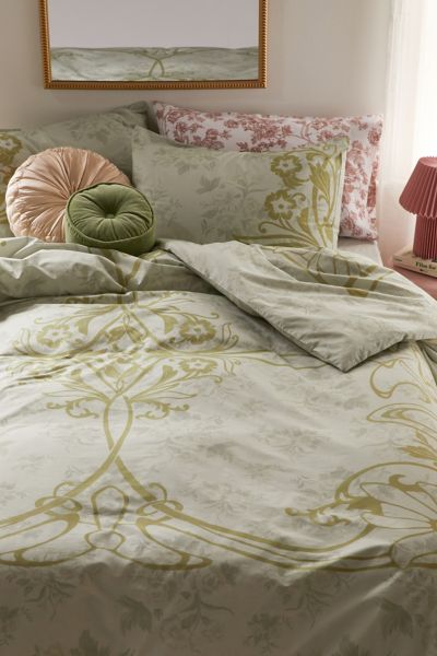 Elsie Breezy Cotton Percale Duvet Cover