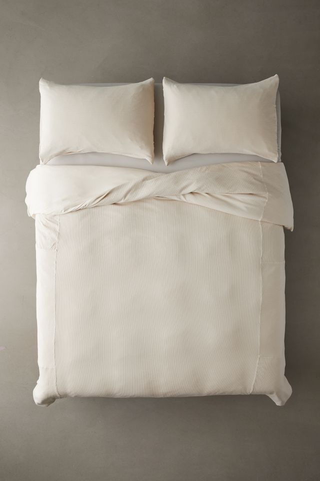 Logan Jersey Ribbed Duvet Cover #1