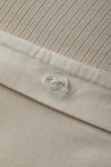 Logan Jersey Ribbed Duvet Cover
