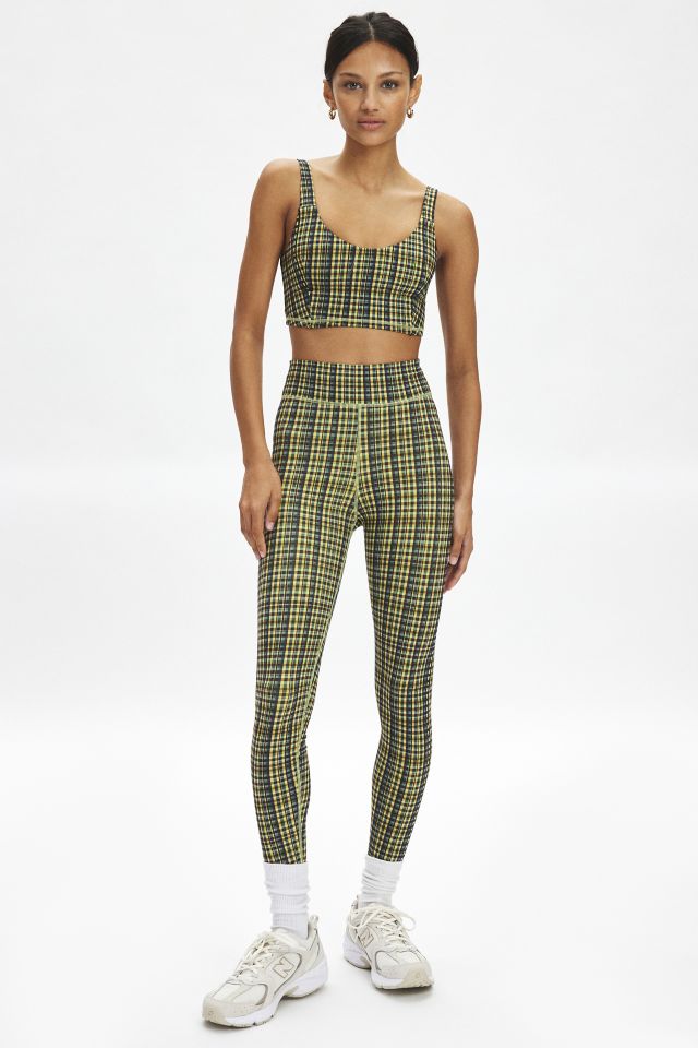 THE UPSIDE LA Paz LouLou Check Sports Bra #1